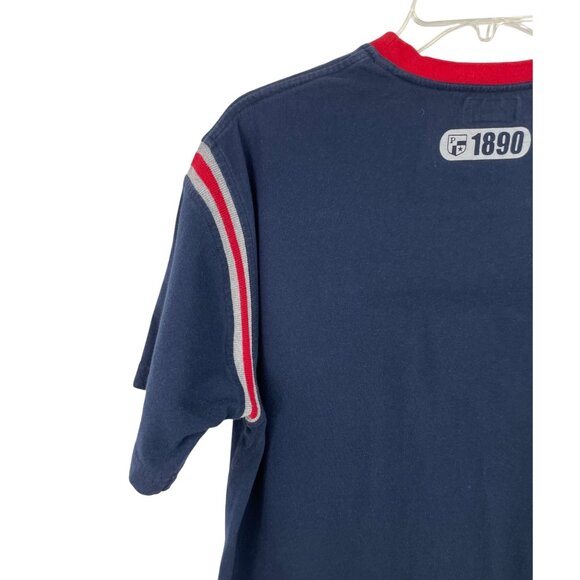 Vintage US Polo Assn Mens Size Medium Blue & Red Short Sleeve T-shirt - Picture 5 of 8